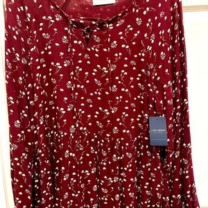 Lucky Brand boho peasant top